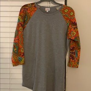 LuLa Roe Baseball Tee